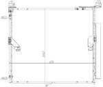 MTR Condensator, climatizare MTR 13054587 (13054587) - automobilus