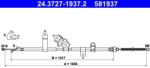 ATE Cablu, frana de parcare ATE 24.3727-1937.2 (24.3727-1937.2) - automobilus