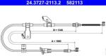 ATE Cablu, frana de parcare ATE 24.3727-2113.2 (24.3727-2113.2) - automobilus