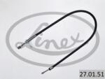 LINEX Cablu, Frana De Parcare Stanga 27.01. 51 Mercedes-Benz C-Class/C-Class T-Model