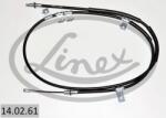 LINEX Cablu, frana de parcare LINEX 14.02. 61 (14.02.61)