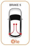 COFLE Cablu, Frana De Parcare Dreapta 10.7483 Vw Passat B3/B4/Passat B5/Passat B5.5 (10.7483)