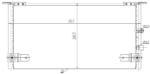 MTR Condensator, climatizare MTR 13054467 (13054467) - automobilus