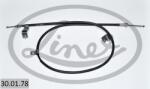 LINEX Cablu, Frana De Parcare Stanga 30.01. 78 Nissan Qashqai I