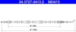 ATE Cablu, Frana De Parcare 24.3727-3413.2 Vw California T5/Multivan T5 (24.3727-3413.2)