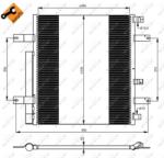 NRF Condensator, Climatizare 35925 Mercedes-Benz Atego/Atego 2/Atego 3/Econic 2