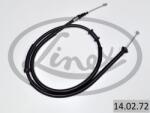 LINEX Cablu, frana de parcare LINEX 14.02. 72 (14.02.72)