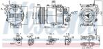 NISSENS Compresor, climatizare NISSENS ** FIRST FIT ** 890751 (890751)