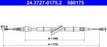 ATE Cablu, Frana De Parcare 24.3727-0175.2 Audi A3 Skoda Octavia I Vw Bora/Bora I (24.3727-0175.2)