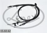 LINEX Cablu, frana de parcare LINEX 15.02. 62 (15.02.62) - automobilus