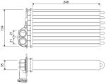 VALEO Schimbator Caldura, Incalzire Habitaclu 811565 Citroën C3 I/C3 Pluriel (811565)