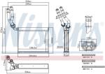 NISSENS Schimbator Caldura, Incalzire Habitaclu 707299 Porsche Cayenne Vw Touareg (707299)