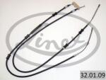 LINEX Cablu, frana de parcare LINEX 32.01. 09 (32.01.09)