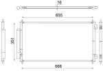 MAHLE Condensator, climatizare MAHLE BEHR AC 811 000S (AC 811 000S)