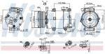 NISSENS Compresor, climatizare NISSENS ** FIRST FIT ** 890788 (890788)