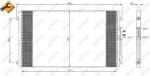NRF Condensator, Climatizare 35383 Chrysler Voyager / Voyager Iv/Voyager Iv (35383)