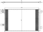 NRF Condensator, Climatizare 350369 Vw California T6/Multivan T6/Transporter T6 (350369)
