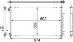 MAHLE Condensator, Climatizare Ac467001S Honda Accord Vii
