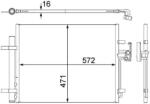 MAHLE Condensator, Climatizare Ac441000S Ford Galaxy Ii/Galaxy Mk Ii/Mondeo Iv/S-Max