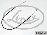 LINEX Cablu, frana de parcare LINEX 14.02. 69 (14.02.69) - automobilus
