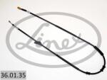 LINEX Cablu, Frana De Parcare Dreapta 36.01. 35 Mg Mg Zr Rover 200 Ii/25 I (36.01.35)