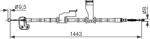 Bosch Cablu, Frana De Parcare 1987482836 Hyundai I10 I (1987482836)