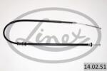 LINEX Cablu, Frana De Parcare Stanga 14.02. 51 Fiat Panda