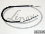 LINEX Cablu, frana de parcare LINEX 33.01. 35 (33.01.35)