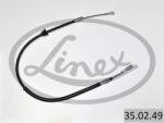 LINEX Cablu, frana de parcare LINEX 35.02. 49 (35.02.49) - automobilus