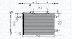 Magneti Marelli Condensator, climatizare MAGNETI MARELLI 350203745000 (350203745000) - automobilus