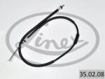 LINEX Cablu, Frana De Parcare Stanga 35.02. 08 Renault Clio Iii (35.02.08)