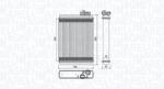 Magneti Marelli Schimbător de căldură, încălzire habitaclu MAGNETI MARELLI 350218471000 (350218471000) - automobilus