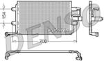 DENSO Condensator, climatizare DENSO DCN32017 (DCN32017)