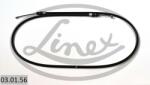 LINEX Cablu, frana de parcare LINEX 03.01. 56 (03.01.56)