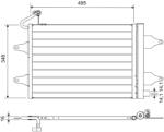 VALEO Condensator, climatizare VALEO 812735 (812735)