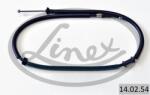 LINEX Cablu, frana de parcare LINEX 14.02. 54 (14.02.54)