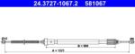 ATE Cablu, frana de parcare ATE 24.3727-1067.2 (24.3727-1067.2)