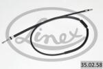 LINEX Cablu, frana de parcare LINEX 35.02. 58 (35.02.58)
