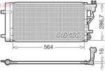 DENSO Condensator, climatizare DENSO DCN41027 (DCN41027)