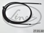 LINEX Cablu, frana de parcare LINEX 27.01. 60 (27.01.60) - automobilus