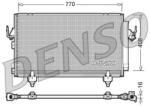 DENSO Condensator, climatizare DENSO DCN50031 (DCN50031) - automobilus