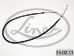 LINEX Cablu, frana de parcare LINEX 35.02. 13 (35.02.13)