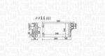 Magneti Marelli Schimbător de căldură, încălzire habitaclu MAGNETI MARELLI 350218416000 (350218416000) - automobilus