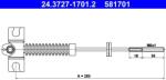ATE Cablu, frana de parcare ATE 24.3727-1701.2 (24.3727-1701.2)