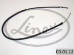 LINEX Cablu, frana de parcare LINEX 03.01. 12 (03.01.12)