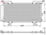 DENSO Condensator, climatizare DENSO DCN36004 (DCN36004) - automobilus