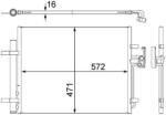 MAHLE Condensator, climatizare MAHLE BEHR AC 441 000S (AC 441 000S)