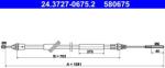 ATE Cablu, frana de parcare ATE 24.3727-0675.2 (24.3727-0675.2) - automobilus