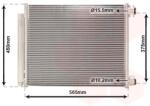 VAN WEZEL Condensator, climatizare VAN WEZEL 43015703 (43015703)
