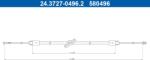 ATE Cablu, frana de parcare ATE 24.3727-0496.2 (24.3727-0496.2) - automobilus